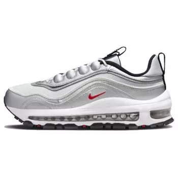 Nike Air Max 97 Futura Silver Bullet женские кроссовки металлик-серебристый чисто-платиновый белый HF0717-001 36.5