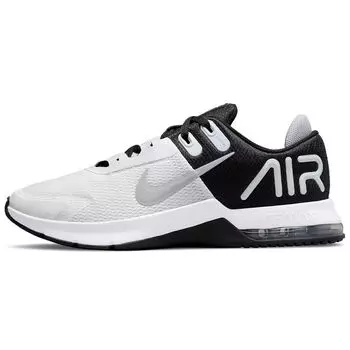 Nike Air Max Alpha Trainer 4 Белые Черные Мужские Кроссовки Волко-Серый CW3396-100 44.5
