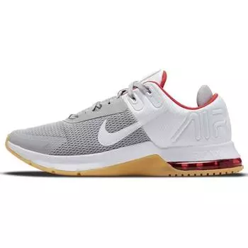 Nike Air Max Alpha Trainer 4 Light Smoke Grey White Мужские кроссовки Чили-красный CW3396-006 42