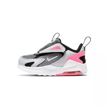 Nike Air Max Bolt TD Smoke Grey Pink Детские кроссовки Футбольно-серый черный металлик-серебристый CW1629-003 23.5