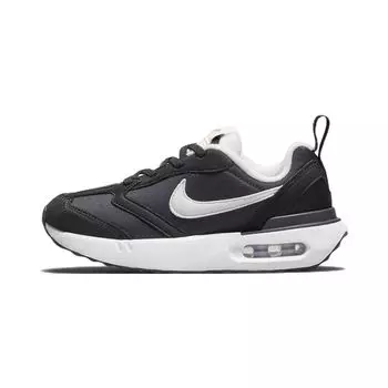 Nike Air Max Dawn PS Черно-белые детские кроссовки Metallic-Silver Total-Orange Summit-White DC9318-002 28