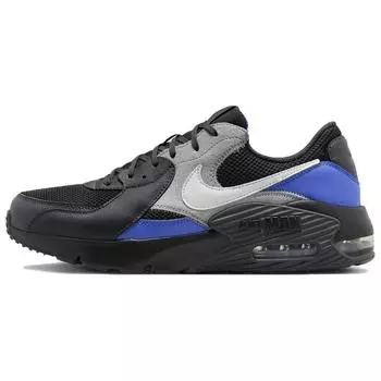 Nike Air Max Excee темно-дымчатые серые черные гоночные синие кроссовки Summit белые мужские FZ5486-001 40