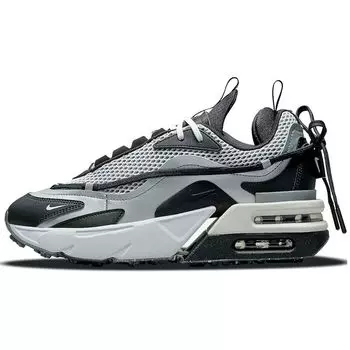 Nike Air Max Furyosa Silver Black Женские кроссовки металлик-серебристый белый парус DC7350-001 38