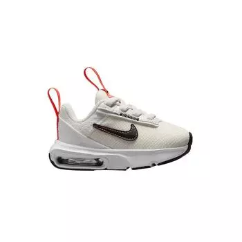 Кроссовки Nike Air Max Interlock Lite TD белые черные гипер-оранжевые детские Summit-White DH9410-105 23.5