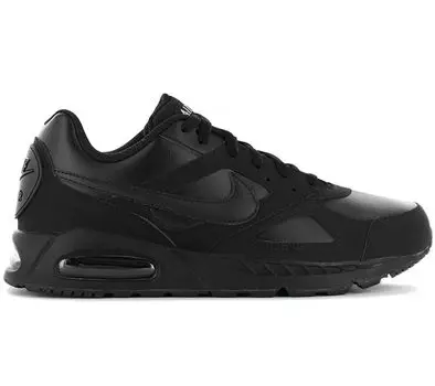 Nike Air Max IVO Leather - Мужские кроссовки Кожаные черные 580520-002 ОРИГИНАЛ EU 41 US 8 чёрный