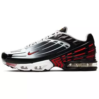 Nike Air Max Plus 3 Black University Red Мужские кроссовки Белые DM2573-001