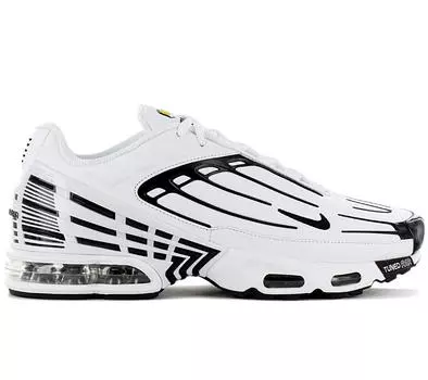 Nike Air Max Plus TN III 3 Leather - Мужские кроссовки белые CK6716-100 ОРИГИНАЛ
