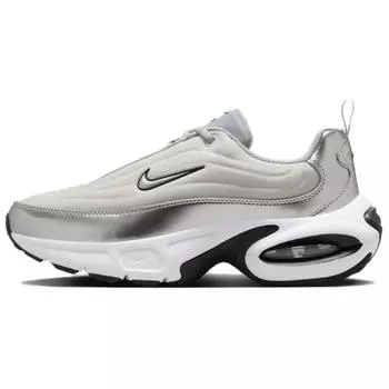 Nike Air Max Portal SE Metallic Silver Phantom (Женский) Женские кроссовки Белые Черные HM0256-001 35.5