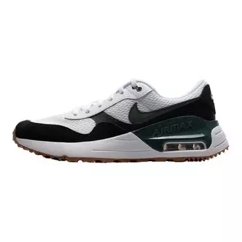 Nike Air Max SYSTM GS белые черные винтажные зеленые детские кроссовки Barely-Volt DQ0284-115 38