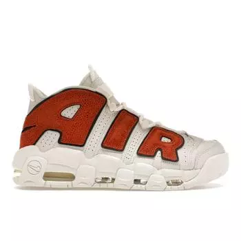 Nike Air More Uptempo Баскетбольные кожаные женские кроссовки White Phantom Black DZ5227-001 35.5