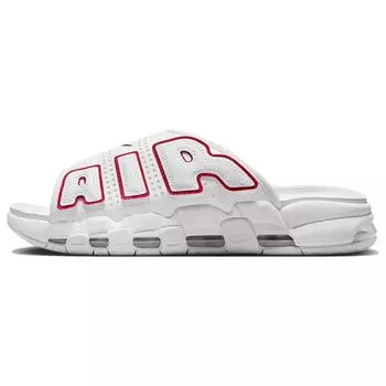 Nike Air More Uptempo Slide White University Красные мужские кроссовки FD9884-100 42.5
