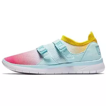 Nike Air Sock Racer Ultra Flyknit Racer Pink Glacier Blue Женские кроссовки Разноцветные White Racer-Pink-Glacier-Blue 896447-100