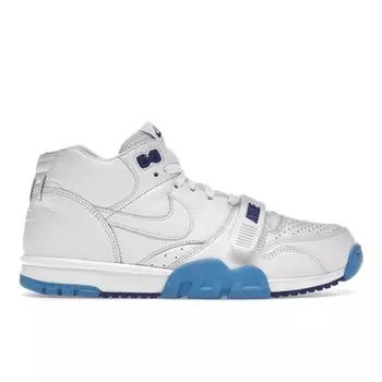 Nike Air Trainer 1 Разве я тебя не знаю? Мужские кроссовки белые Университет-Синие Old-Royal DR9997-100 38.5