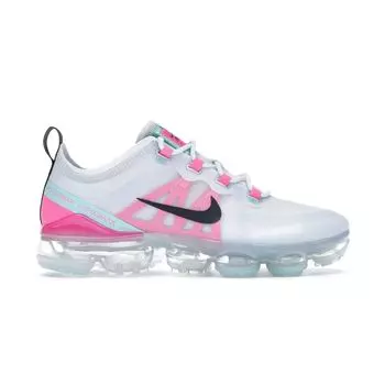 Nike Air VaporMax 2019 Серо-Розовые Женские Кроссовки Football-Grey Pink-Blast Aurora AR6632-007