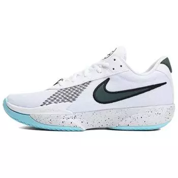 Nike Air Zoom GT Cut Academy EP CHBL — Домашние кроссовки унисекс White Photon-Dust Safety-Orange HF5705-130 44.5