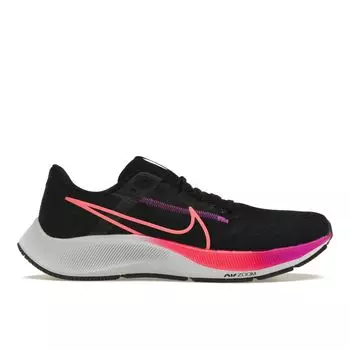Nike Air Zoom Pegasus 38 Black Hyper Violet Мужские кроссовки Off-Noir Flash-Crimson CW7356-011 46