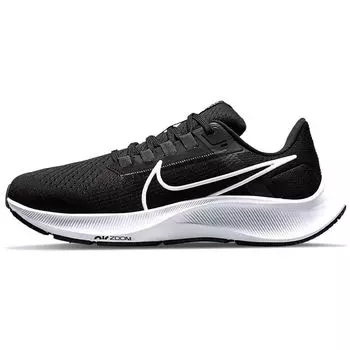 Кроссовки женские Nike Air Zoom Pegasus 38 черные белые антрацитовые вольт CW7358-002 35.5