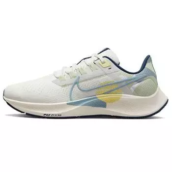 Nike Air Zoom Pegasus 38 White Boarder Синие женские кроссовки Summit-White Sail DQ5077-141 36