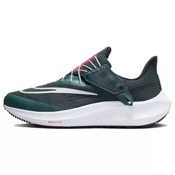 Nike Air Zoom Pegasus 39 FlyEase Deep Jungle Metallic Silver Женские кроссовки Зеленый Черный Pure-Platinum DJ7383-301 36