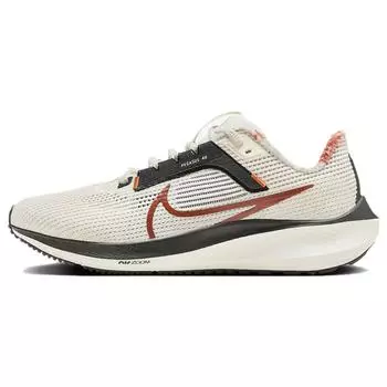 Nike Air Zoom Pegasus 40 Premium Pale Ivory Rugged Orange Женские кроссовки Кремово-черные FN3477-100 35.5