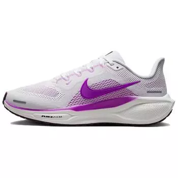 Nike Air Zoom Pegasus 41 белые гиперфиолетовые женские кроссовки фиолетовые черные запредельно-розовые FD2723-103 35.5