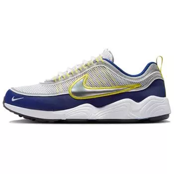 Nike Air Zoom Spiridon SP Deep Royal Yellow Strike 2025 Мужские кроссовки Белый Металлик-Серебристый Deep-Royal-Blue HF9117-101 44