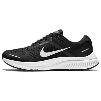Nike Air Zoom Structure 23 Черно-белые женские кроссовки антрацит CZ6721-001