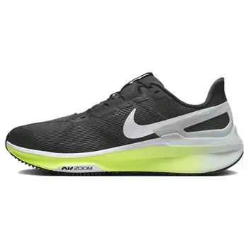 Nike Air Zoom Structure 25 Anthracite Volt мужские кроссовки черный Pure-Platinum White DJ7883-005 46