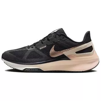 Nike Air Zoom Structure 25 черные металлические красные бронзовые женские кроссовки малиново-антрацитовые DJ7884-008 38.5