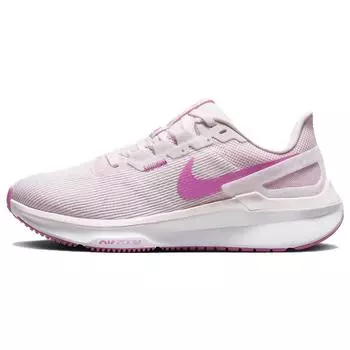 Nike Air Zoom Structure 25 Жемчужно-розовые женские кроссовки Белый Розовый-Пена Игриво-Розовый DJ7884-600 37.5
