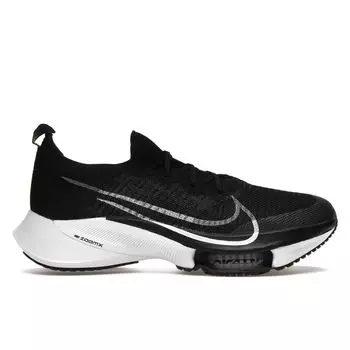Nike Air Zoom Tempo NEXT% Flyknit Черно-белые мужские кроссовки антрацит Pure-Platinum CI9923-005 47.5