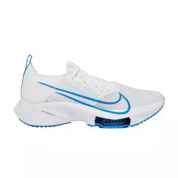 Мужские кроссовки Nike Air Zoom Tempo NEXT% White Photo Blue Pure-Platinum Black CI9923-104 49.5
