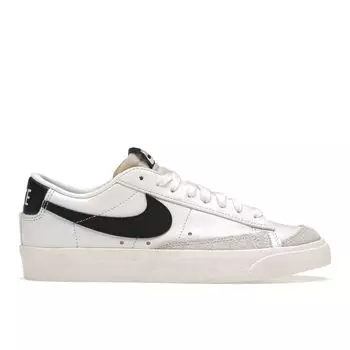 Nike Blazer Low 77 Белые Черные Женские Кроссовки Парус DC4769-102 36