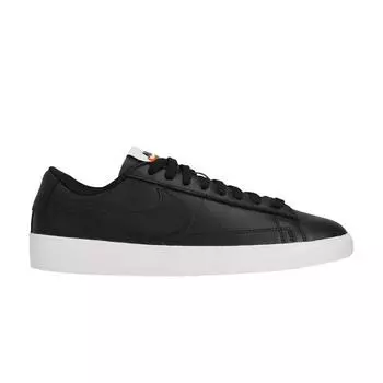 Nike Blazer Low LE Черные женские кроссовки Черно-белые AV9370-001