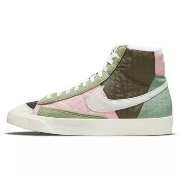 Nike Blazer Mid 77 LX Next Nature Toasty — масляно-зеленые женские кроссовки Sail DO7445-311 36