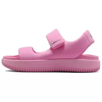 Nike Calm Sandal Hyper Pink Женские кроссовки металлик-серебристый FJ6043-600 35.5