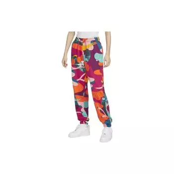 Nike CNY Rabbit Year Graffiti French Terry Трикотажные брюки с высокой талией Женские плавки Разноцветные FD6686-681 M