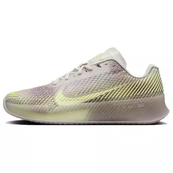 Nike Court Air Zoom Vapor 11 Premium HC Phantom Platinum Violet Barely Volt (Женский) Женские кроссовки FQ3169-001 36