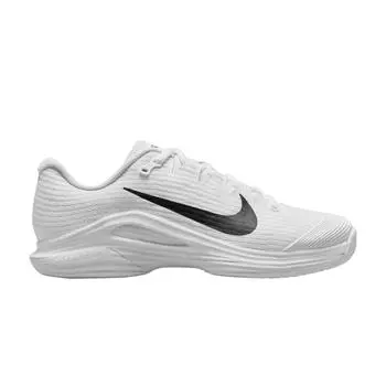 Nike Court Air Zoom Vapor 12 HC белые черные женские кроссовки Summit-White FV5554-100 38.5