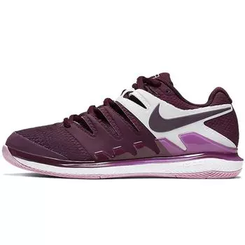 Nike Court Air Zoom Vapor X Бордо (Женский) Женские кроссовки Pink-Rise White AA8027-603