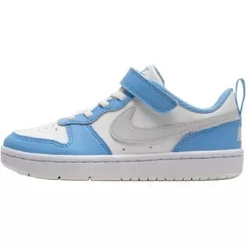 Nike Court Borough Low Recraft Summit Белый Кобальт Пульс Белый Васт Грей (PS) Детские кроссовки DV5457-128 28