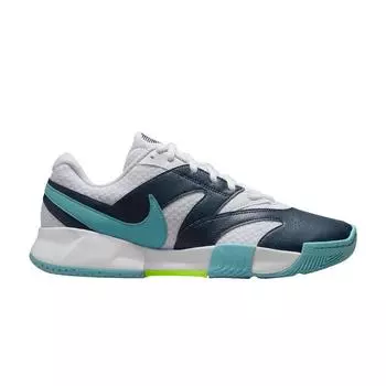 NikeCourt Lite 4 Armory Navy Denim Turquoise Мужские кроссовки Синий Volt FD6574-101 42