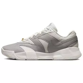 Nike Court Lite 4 Premium HC Gold Flair Pack мужские кроссовки серые Phantom College-Grey FZ1220-001 46
