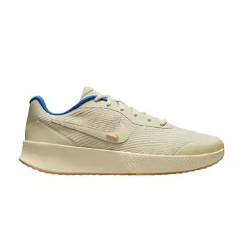 NikeCourt Vapor Lite 3 HC Light Khaki Star Blue Мужские кроссовки Кремовые Copper-Moon HF7831-200 41