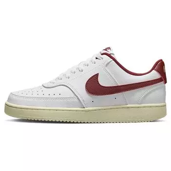 Nike Court Vision Low Next Nature White Team Красные женские кроссовки Муслин металлик-золотая звезда DH3158-106 38