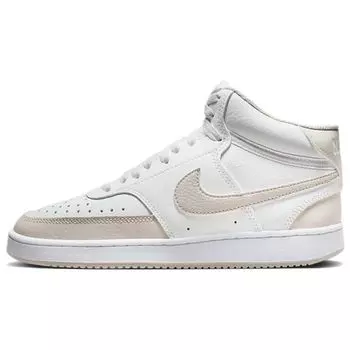 Nike Court Vision Mid White Light Orewood Brown Женские кроссовки Summit-White CD5436-106 38