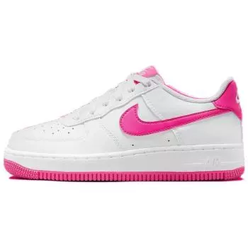 Nike Детские кроссовки Air Force 1 GS White Laser Fuchsia FV5948-102 35.5