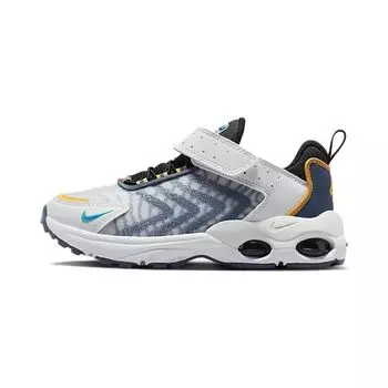 Nike Детские кроссовки Air Max TW PS White Blue Laser Orange Summit-White Diffused-Blue Blue-Lightning DQ0297-102 28