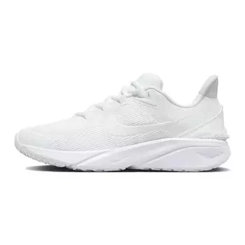 Nike Детские кроссовки Star Runner 4 GS Triple White Pure-Platinum DX7615-100 38