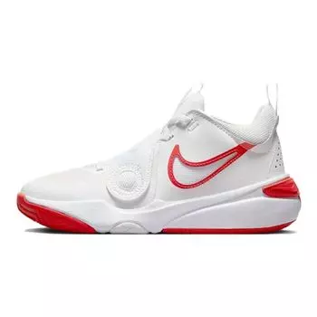 Nike Детские кроссовки Team Hustle D11 GS Summit White Track Red DV8996-102 36